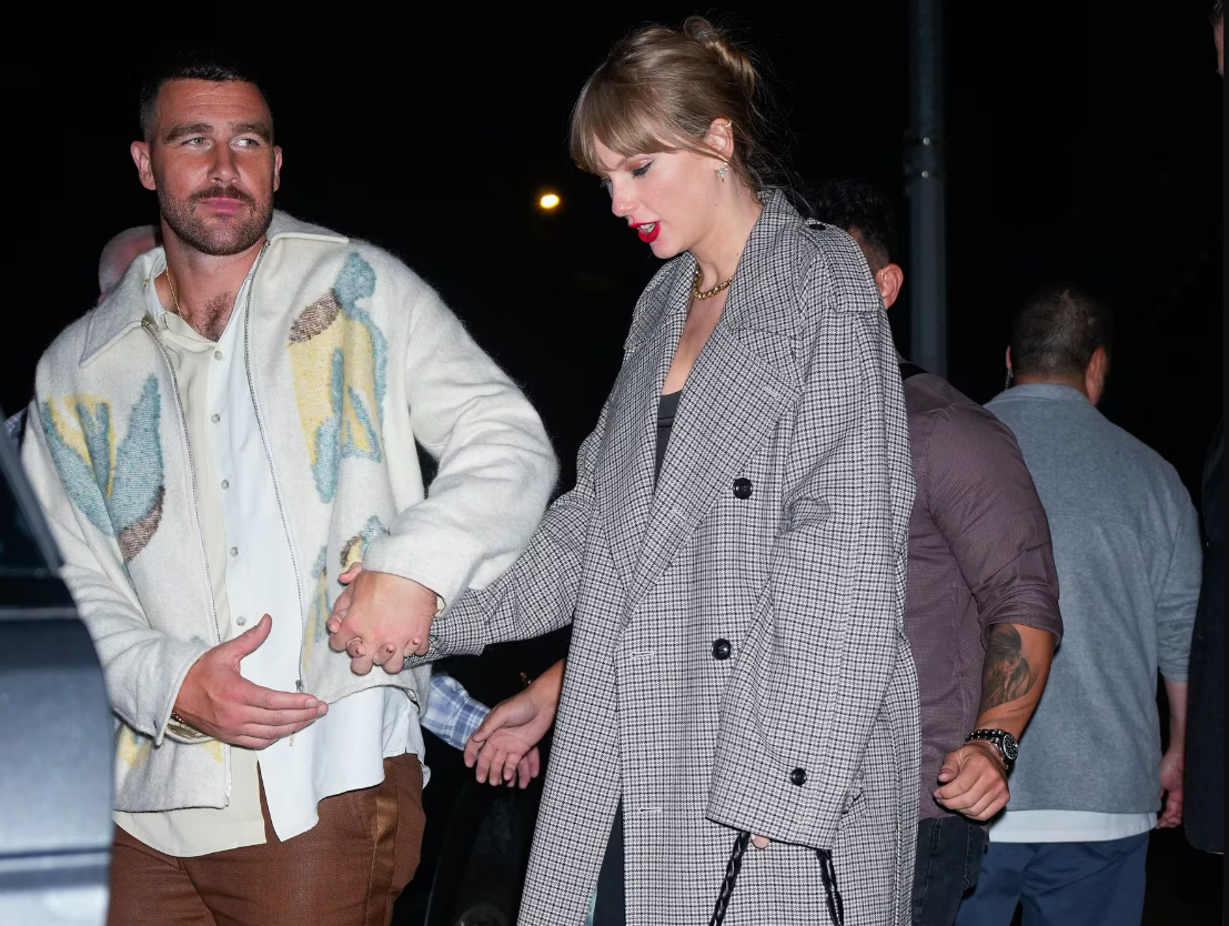Taylor Swift and Travis Kelce confirm relationship holding hands in New York
